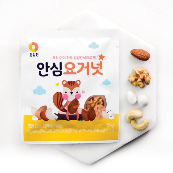 [무료배송]안심 요거넛 450g (15g X 30봉)